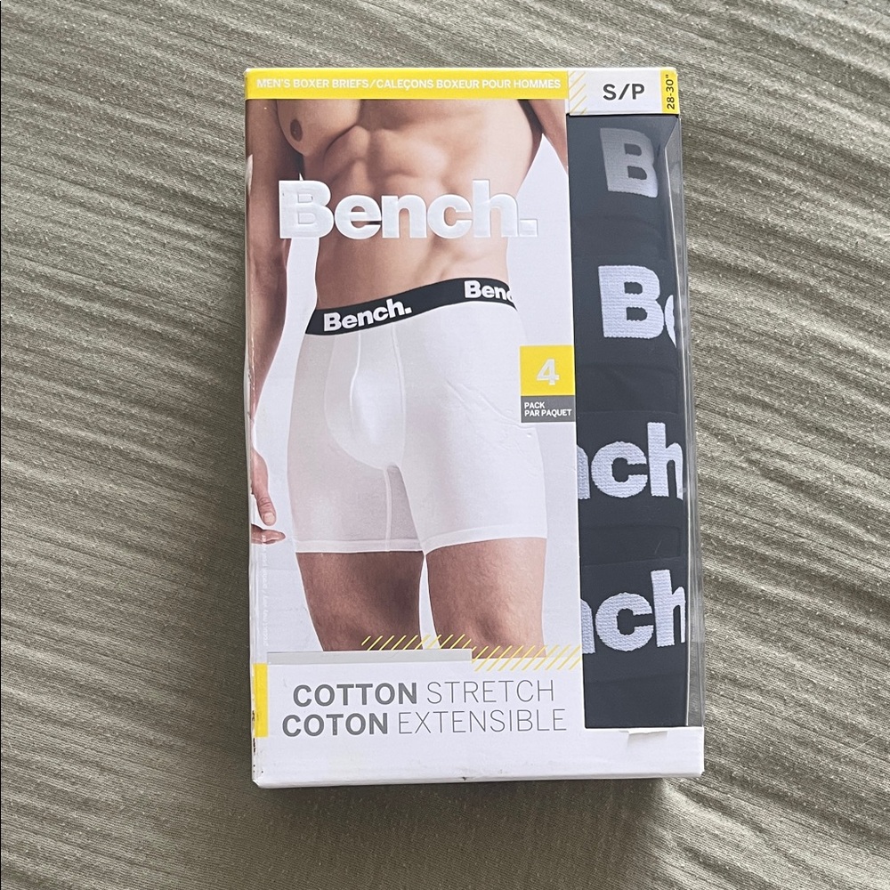 Bench Men's Cotton Stretch Boxer Briefs